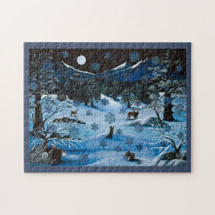 Cascade Snowflake Puzzle
