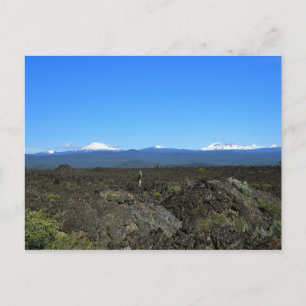 Cascades and Lava Rocks, Oregon Postcard