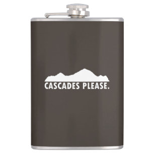 Cascades Please Hip Flask