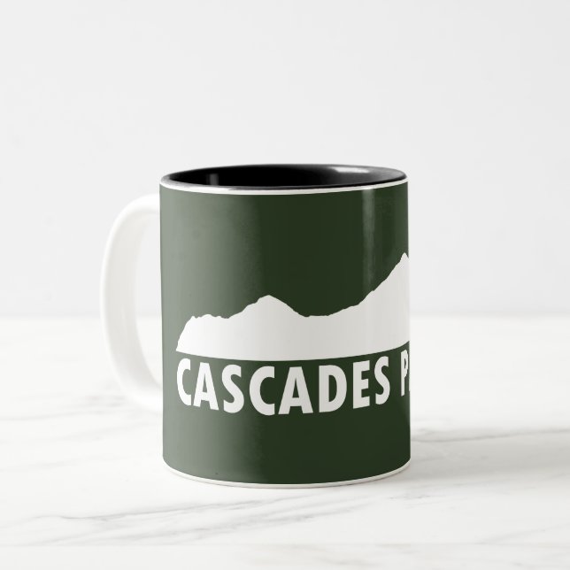 Cascades Please Two-Tone Coffee Mug (Front Left)