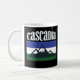 Cascadia Doug Flag Pacific Northwest Coffee Mug