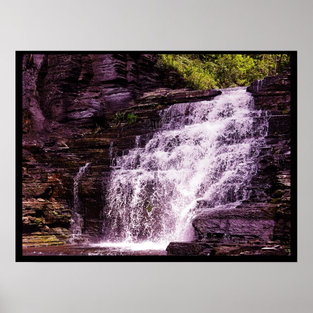 CASCADILLA GORGE ITHACA NEW YORK   POSTER (Front)