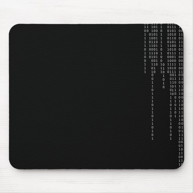 Cascading Binary Mouse Pad (Front)