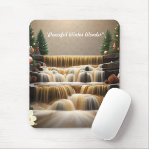 "Cascading Christmas Joy" Mouse Pad
