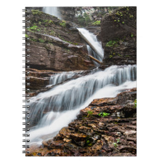 Cascading Mountain Waterfall Notebook