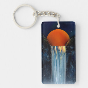 Cascading Waterfall Key Ring