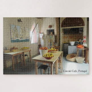 Cascais Cafe, Portugal Jigsaw Puzzle