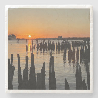 Casco Bay Sunrise Coaster