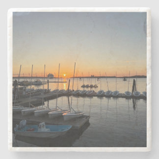 Casco Bay Sunrise Coaster