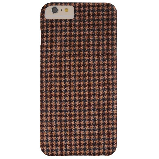 Case: Brown Tweed Fabric Case-Mate iPhone Case (Back)