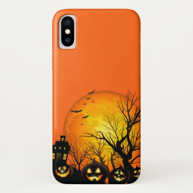 case iphone 7/8 halloween (Back)