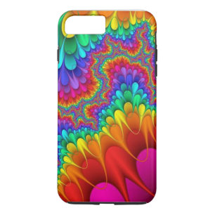 Case-iPhone 7 Plus/Abstract Neon iPhone 8 Plus/7 Plus Case