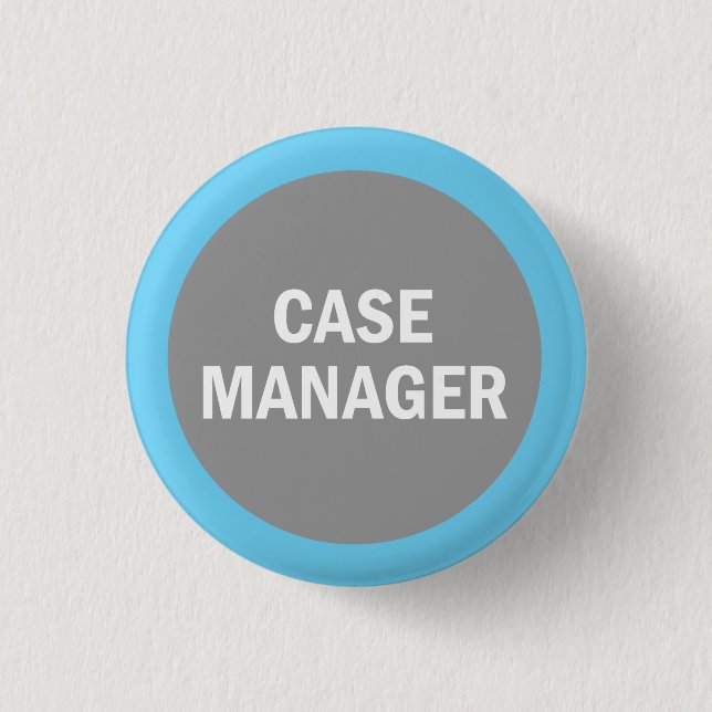 Case Manager hospital identification badge (Front)