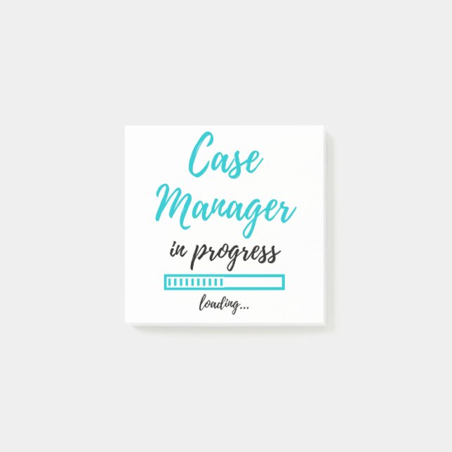 Case Manager In Progress 2 Post-it Notes (Front)