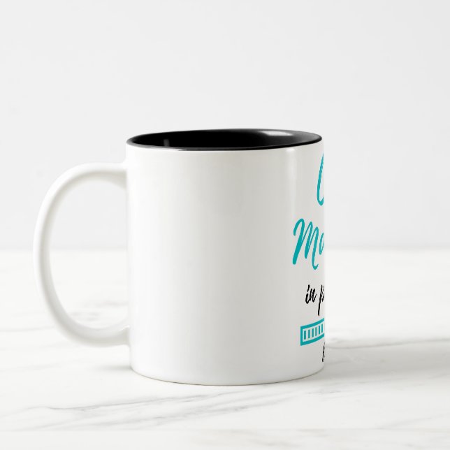 Case Manager In Progress 2 Two-Tone Coffee Mug (Left)