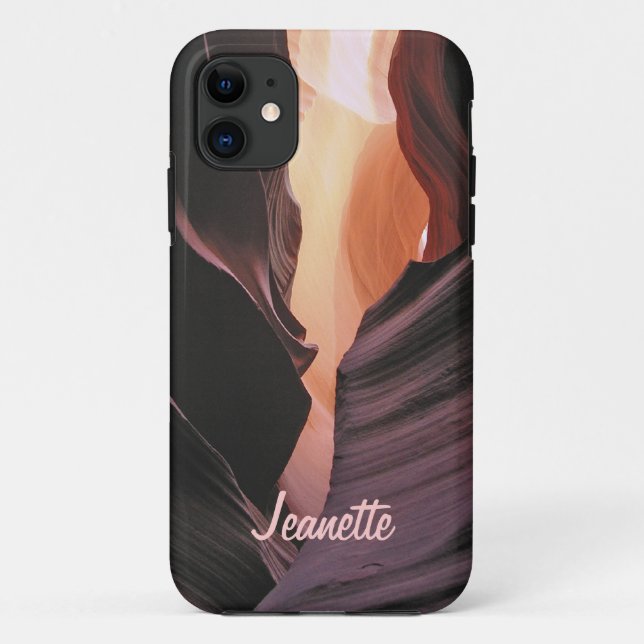 Case-Mate Abstract Barely There Twisted Canyon iPhone Case (Back)