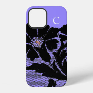 CASE-MATE ANTIQUE BLACK LACE PATTERN DIY INITIAL iPhone 12 CASE