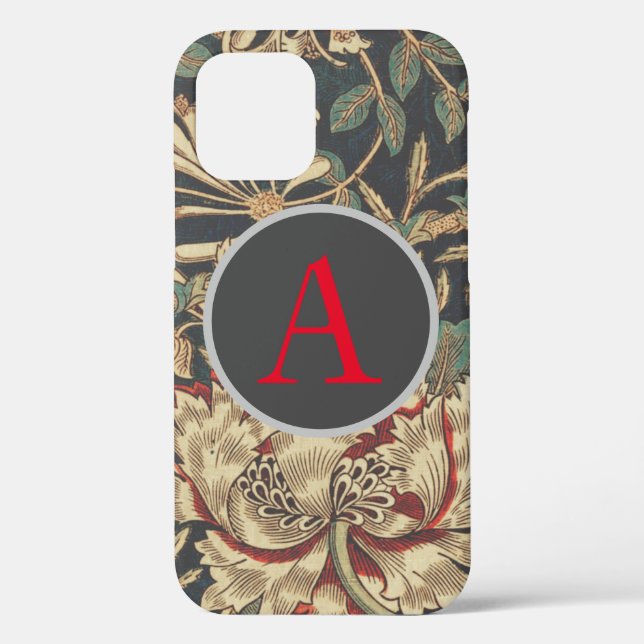 CASE MATE CASE IPHONE 12 MORRIS CUSTOM INITIAL (Back)