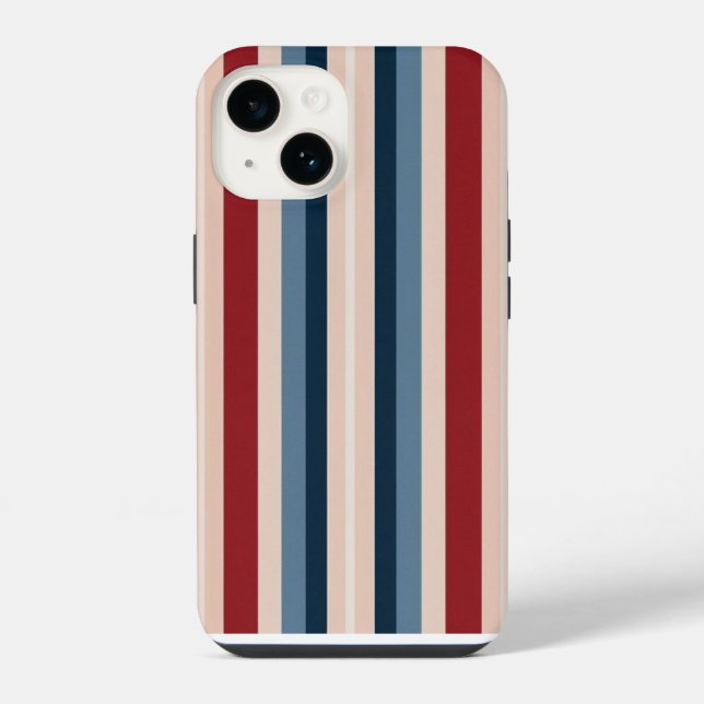 Case-Mate Colourful Stripes iPhone Case (Back)