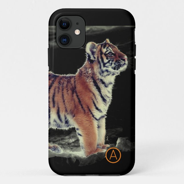 Case-Mate  iPhone 11 Case BABY TIGER DIY INITIAL (Back)