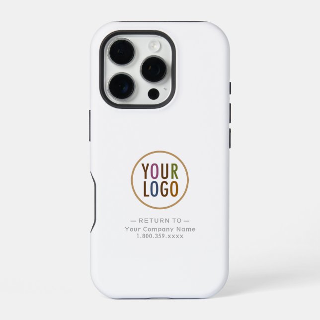 Case Mate iPhone 16 Pro Case Custom Business Logo  (Back)