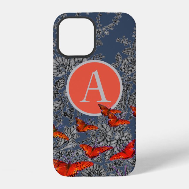 CASE MATE IPHONE CASE ANTIQUE LACE CUSTOM INITIAL (Back)