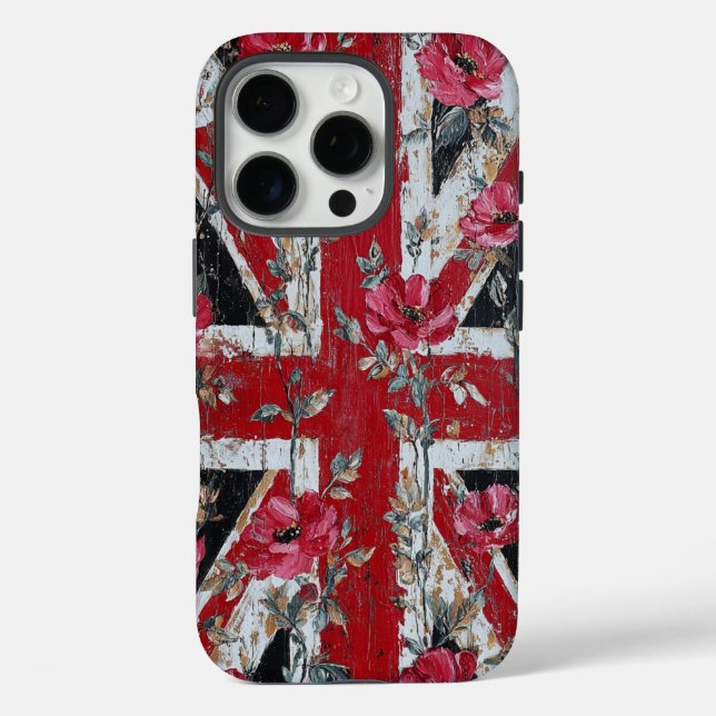 Case-Mate Tough Apple iPhone Case-British Flag Case (Back)
