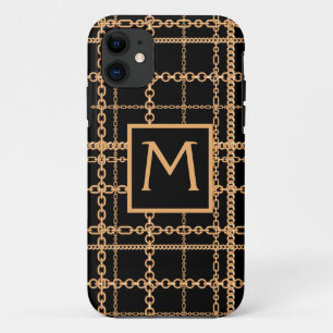 Case-Mate Tough Apple iPhone XR Case - Gold Chains