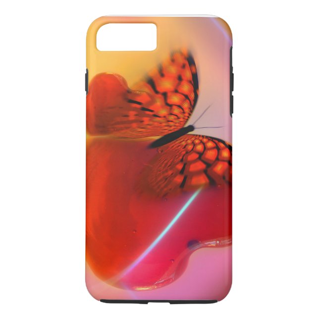 Case-Mate Tough iPhone 7 Plus Case/Butterfly Case (Back)