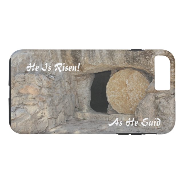 Case-Mate Tough Plus iPhone 7 Case Jesus Open Tomb (Back (Horizontal))