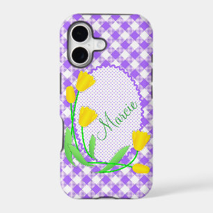 Case-Mate Tough Plus iPhone 7 Case Yellow Tulips