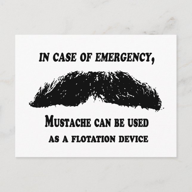 Case Of Emergency Postcard (Front)