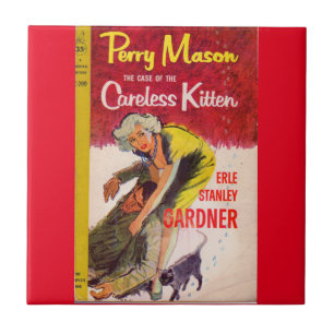 Case of the Careless Kitten book cover Tile