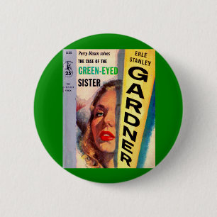 Case of the Green-Eyed Sister 6 Cm Round Badge