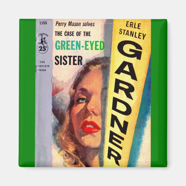 Case of the Green-Eyed Sister Magnet (Front)