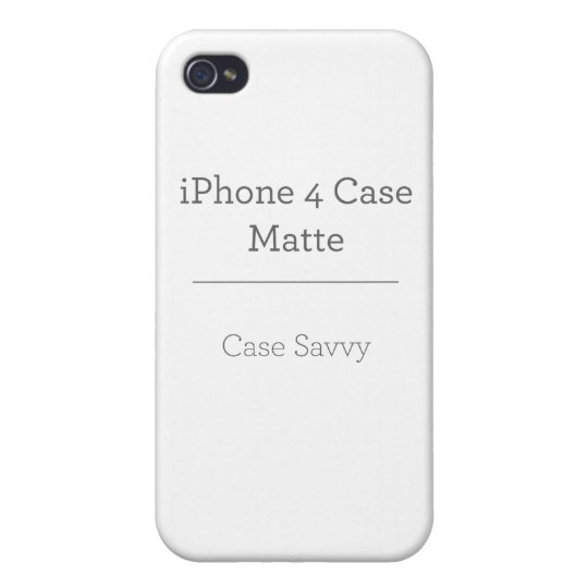 iPhone 4 Matte Finish Case