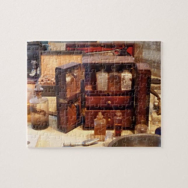 Case With Medicine Bottles Jigsaw Puzzle (Horizontal)