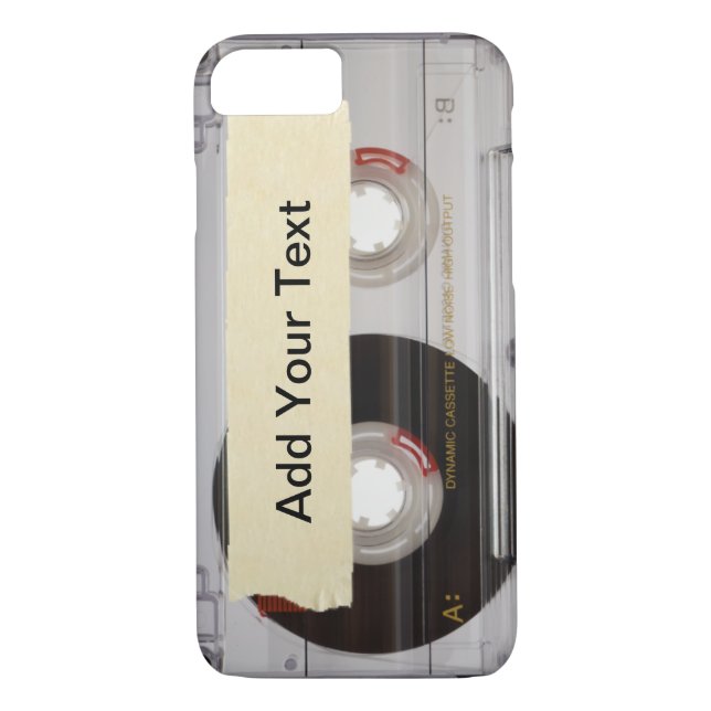 Casette Tape Case-Mate iPhone Case (Back)