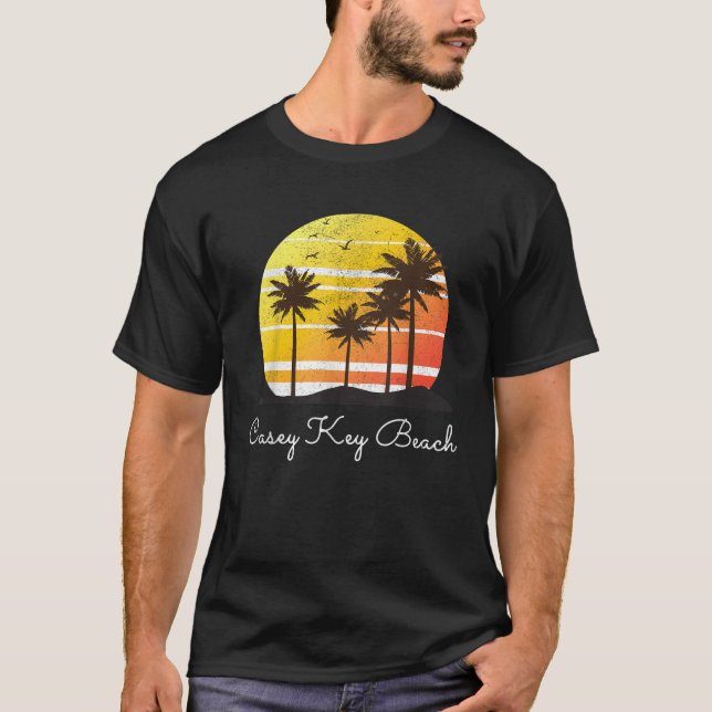 Casey Key Beach Florida Vacation Family Group Gift T-Shirt (Front)