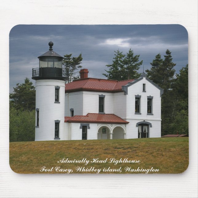 Casey LightFort Casey, Whidbey island... Mouse Pad (Front)