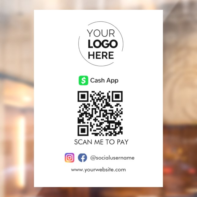 Cash App QR Code Payment | Scan to Pay Business (Sheet 2)