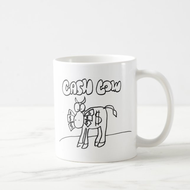 Cash Cow Coffee Mug (Right)