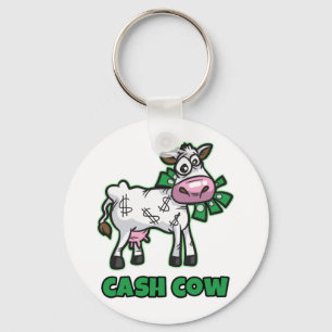Cash Cow Key Ring