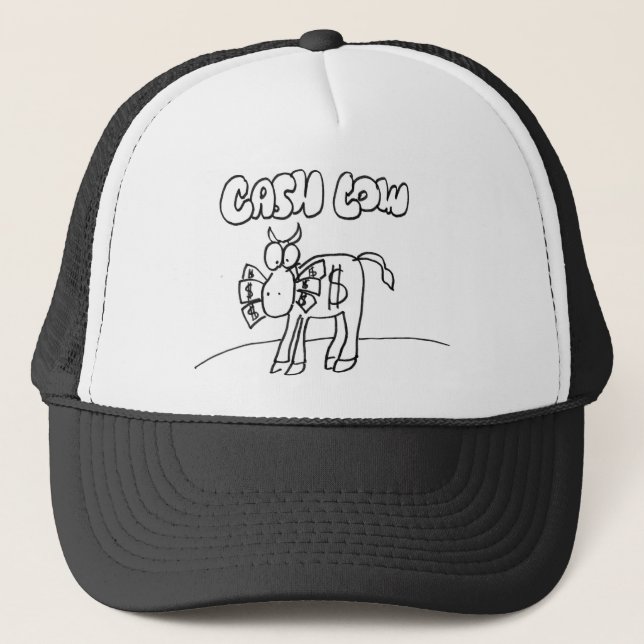 Cash Cow Trucker Hat (Front)