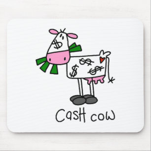 Cash Cow Tshirts and Gifts Mouse Pad