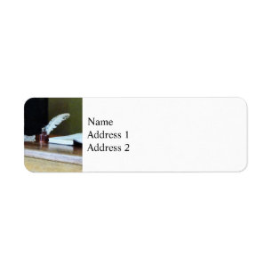Cash Deposit Return Address Label