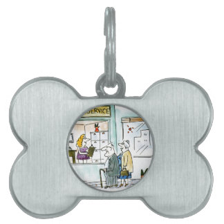 Cash for Clunkers Pet Name Tag