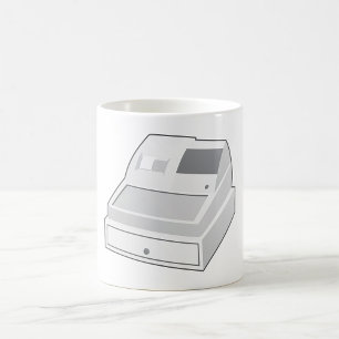 Cash Register Coffee Mug