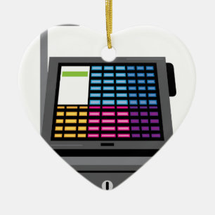 Cash Register Touch screen Ceramic Tree Decoration