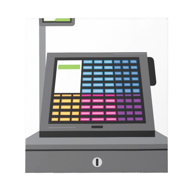 Cash Register Touch screen Notepad (Front)